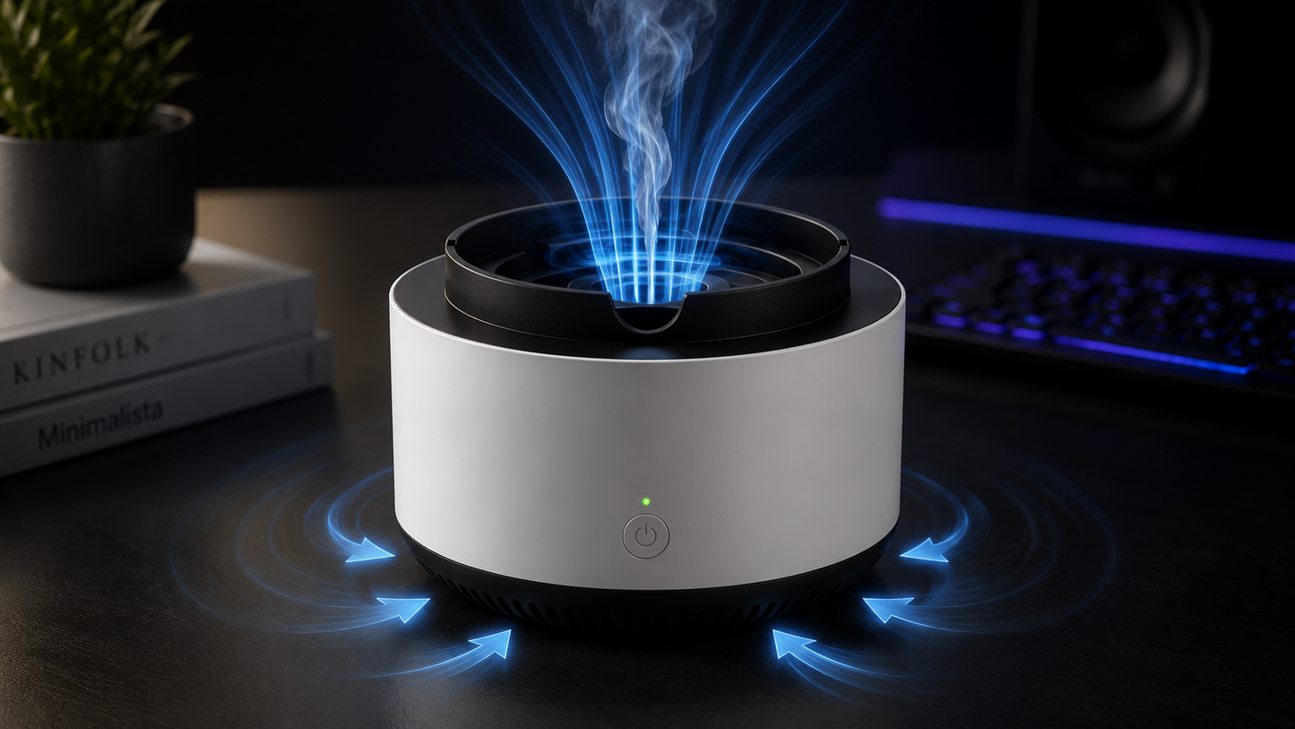 EmberFlow™ Smokeless Ashtray