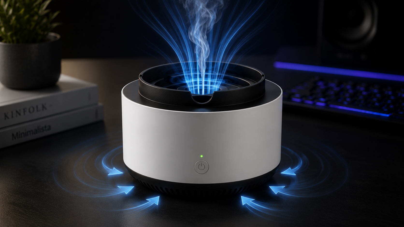 EmberFlow™ Smokeless Ashtray
