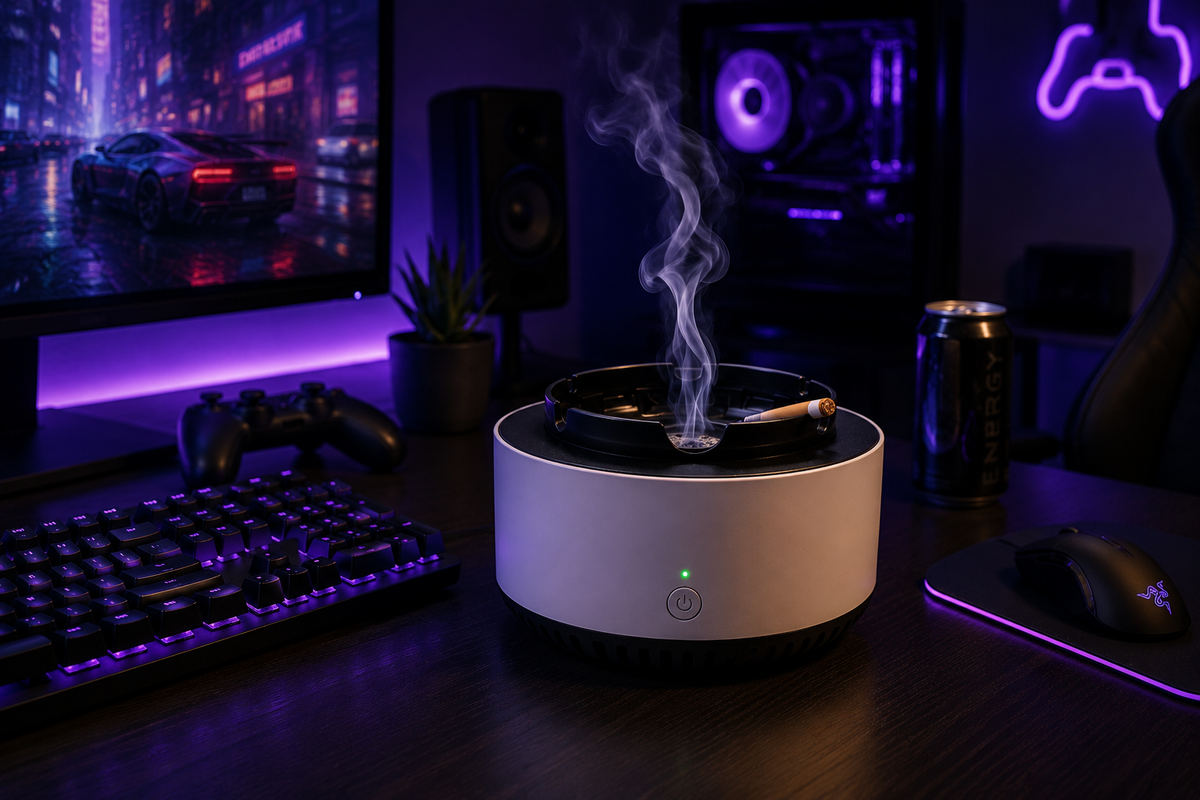EmberFlow™ Smokeless Ashtray